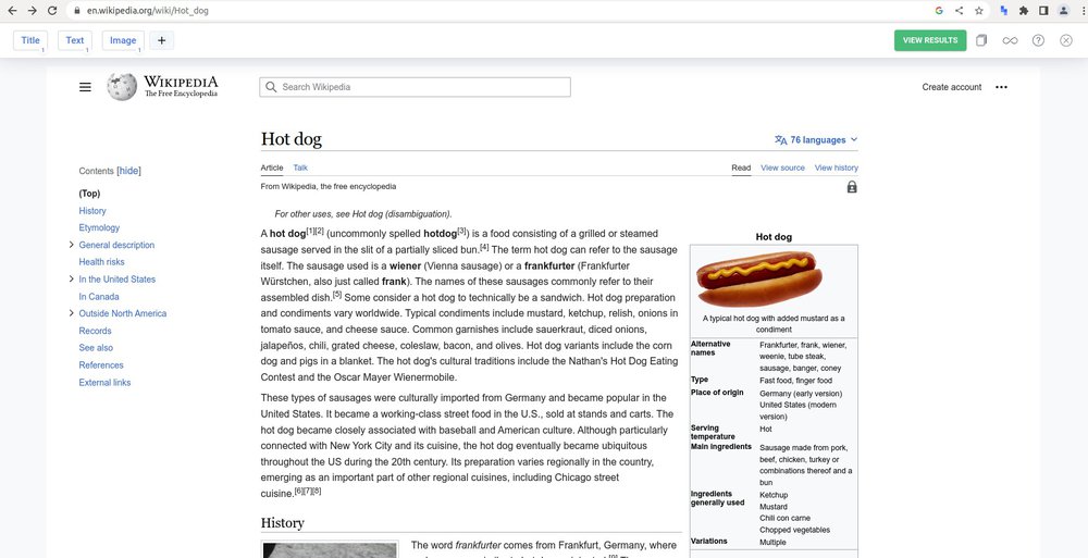 Collect data from a website in minutes