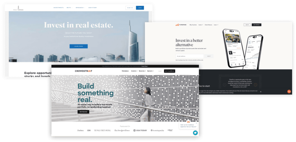 Top Real Estate Crowdfunding Platforms on the Market.