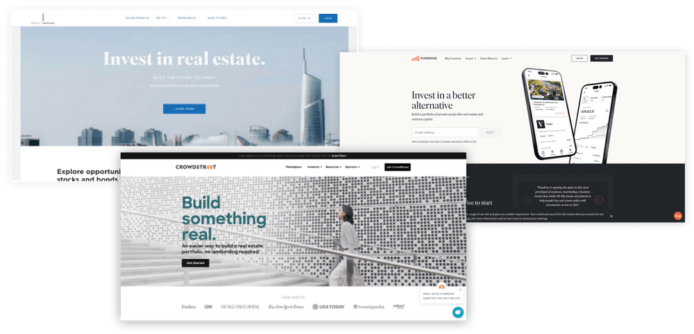 Real Estate Crowdfunding platforms