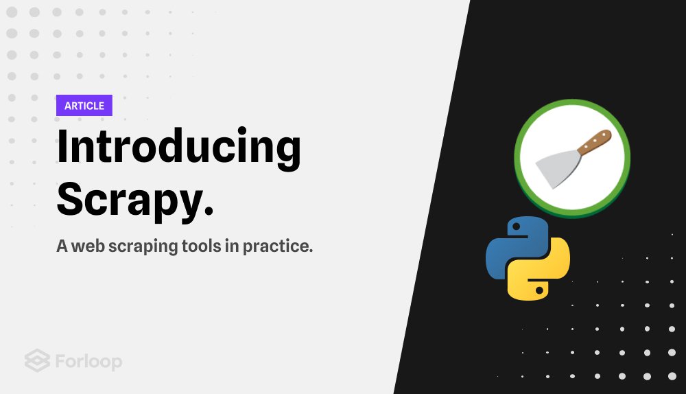 Scrapy introduction: A web scraping tools in practice